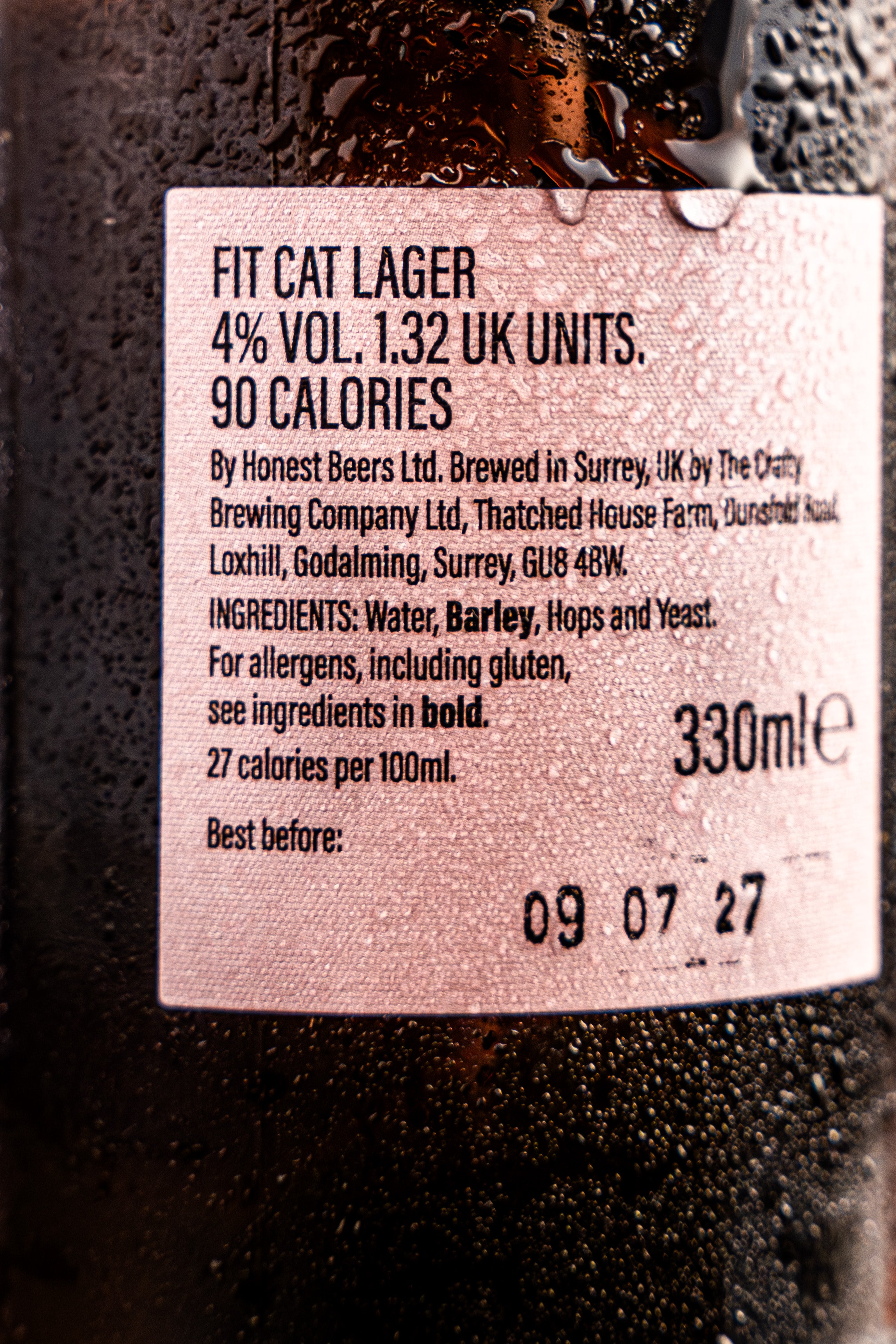 FITCAT – Premium Low Calorie Lager